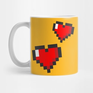 Pixel Hearts Mug